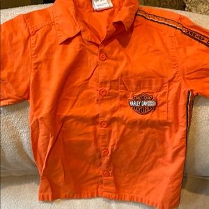 Harley Davidson Shirt sleeve button down